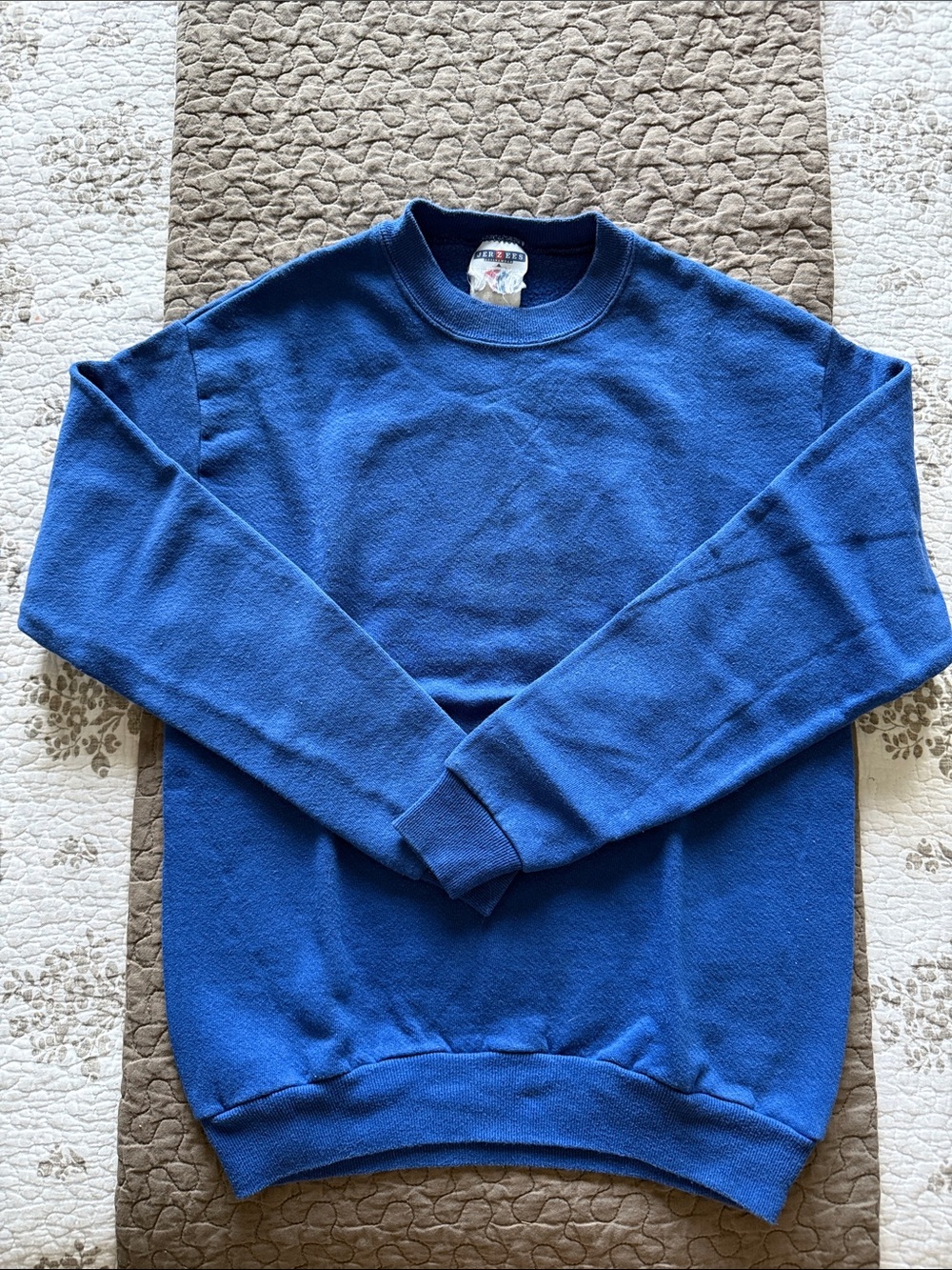 Jerzees Royal Blue Men's Crewneck Sweatshirt